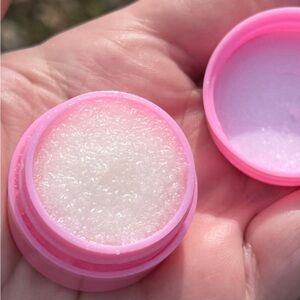 Pineapple Coconut Flavored Lip Scrub Balm, Edible Lip Balm, All Natural Lip Care